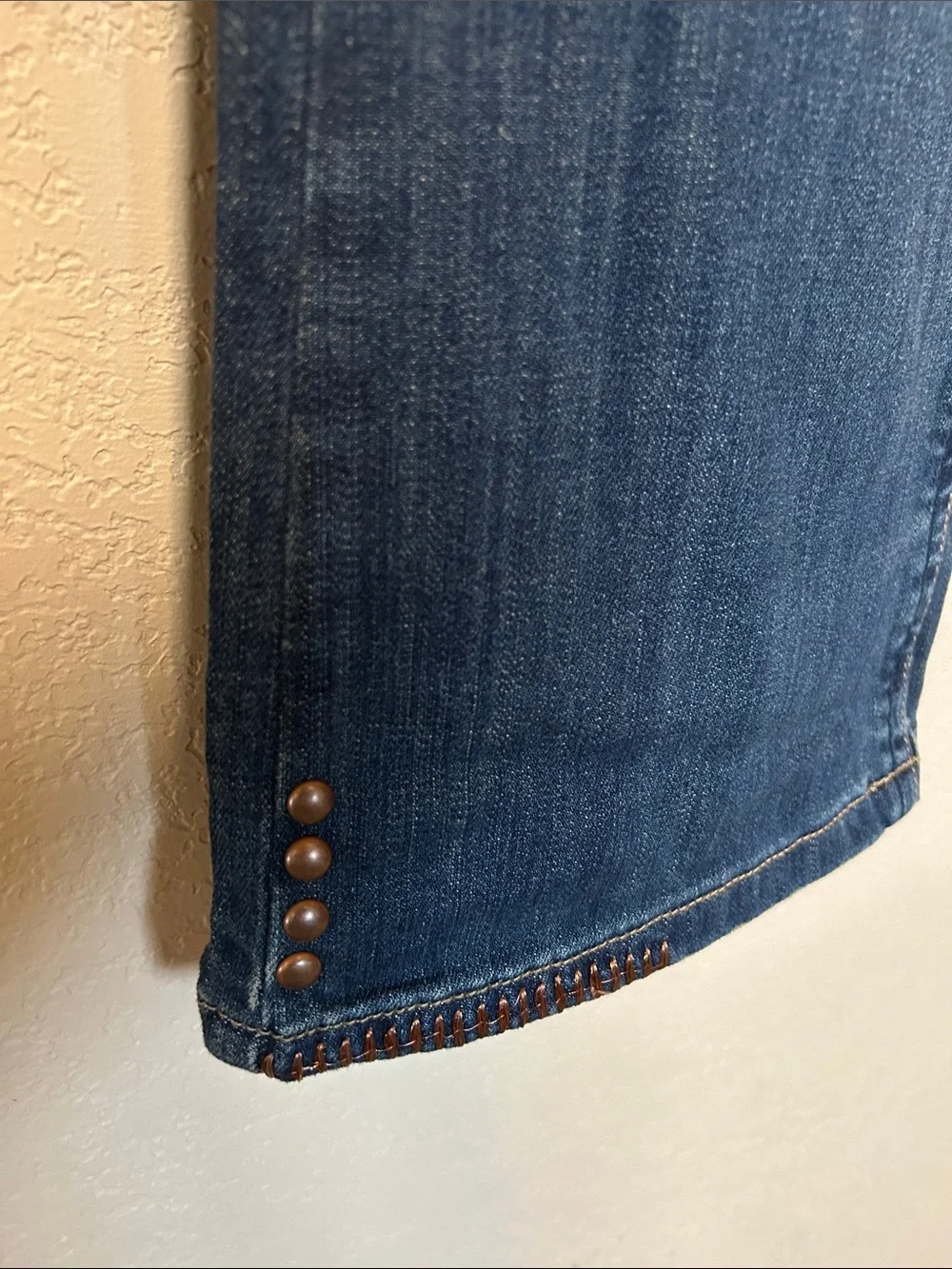 Cowgirl Tuff Co. Copper Gypsy Women’s Bootcut Jeans Dark Wash Western Rodeo W25
